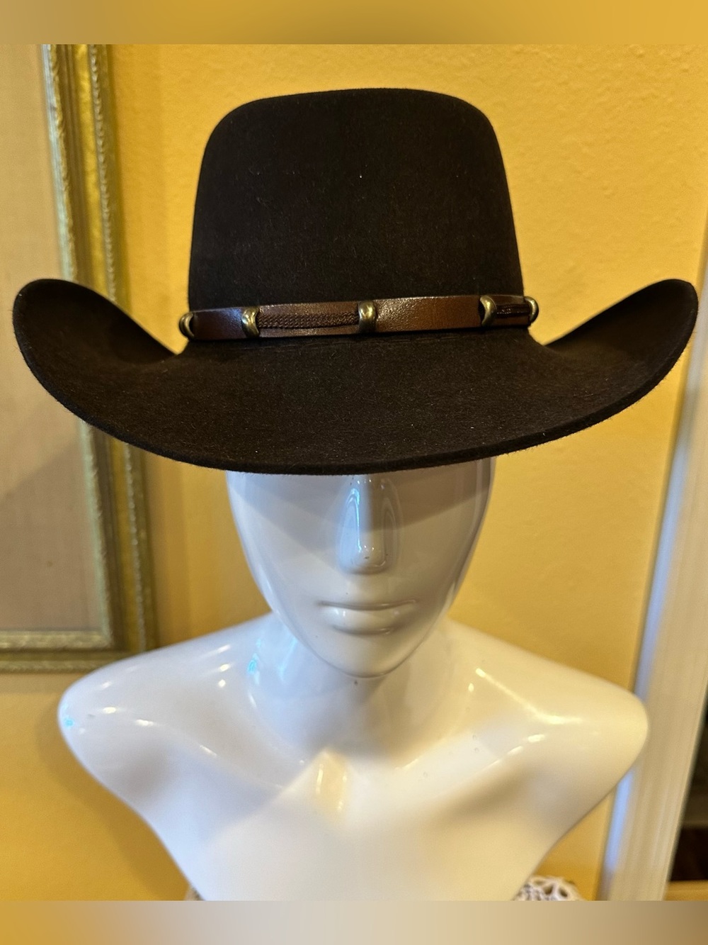 Akubra The Boss Imperial Quality Fur Felt Cowboy Hat Brown 56 Us7 Western